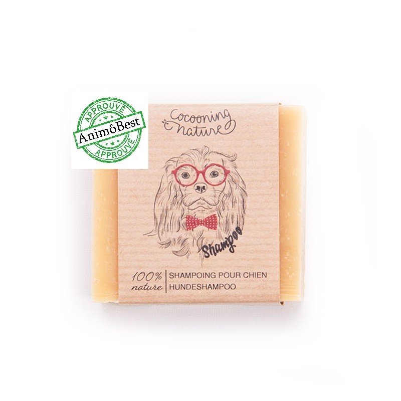 Shampoing solide pour chien