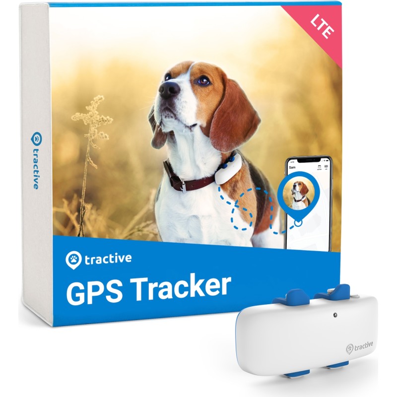 Traceur GPS Tractive pour chien