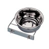 Mangeoire inox 18 cm - 1.3 litre