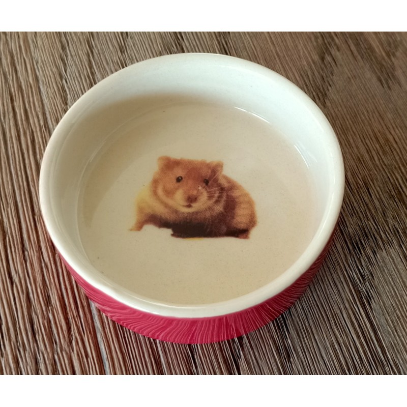 Mangeoire rongeur terre cuite hamster