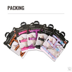 Harnais avec laisse pour chat TrueLove