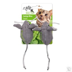 All for Paws Jouets pour chat Green Rush souris avec catnip