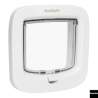 Chatière PetSafe manuel 4 voies, blanche