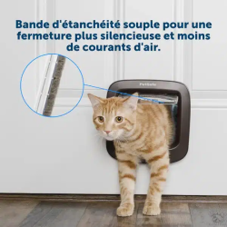 Chatière PetSafe manuel 4 voies, blanche