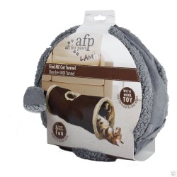 All for Paws Lambswool tunnel pour chats