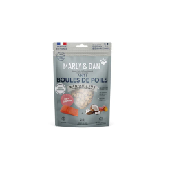 MARLY & DAN Friandises anti-Boules de Poils pour chat