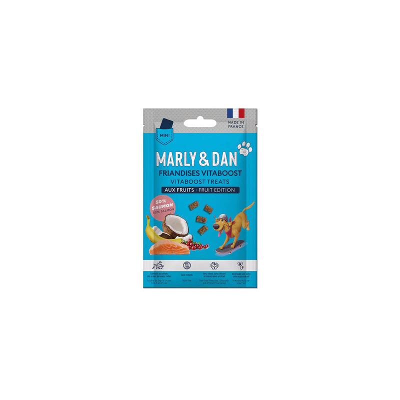 MARLY & DAN MINI Friandises Vitaboost aux fruits