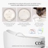 Catit Pixi -Fontaine à eau pour chat en acier inoxydable