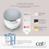 Catit Pixi -Fontaine à eau pour chat en acier inoxydable