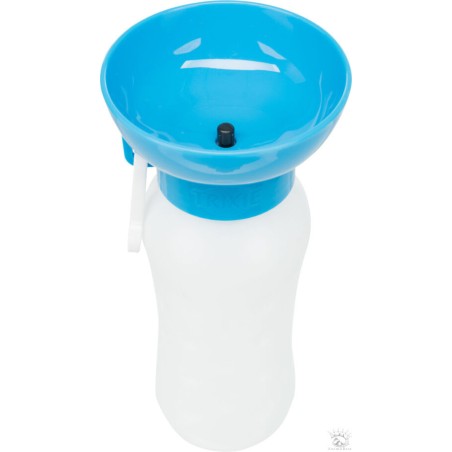 Gourde avec écuelle, en plastique, 0,55 l