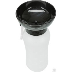 Gourde avec écuelle, en plastique, 0,55 l