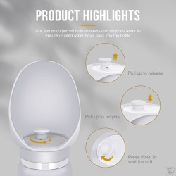 OneTigris Bouteille d'eau souple