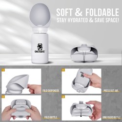 OneTigris Bouteille d'eau souple