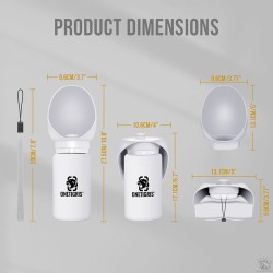 OneTigris Bouteille d'eau souple