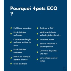 CAISSE DE TRANSPORT 4PETS ECO 2 MEDIUM