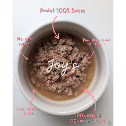 Délice humide 85g – Poulet frais Suisse