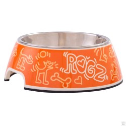 rogz gamelle pour chiens Orange Doodle