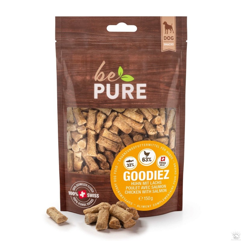 bePure Goodiez poulet avec saumon150g
