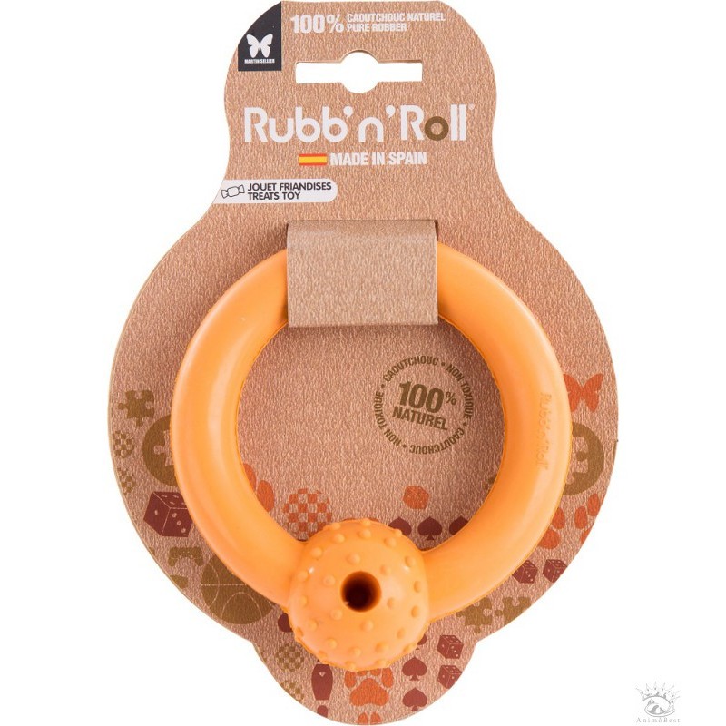 Anneau à friandises Rubb’n Roll orange