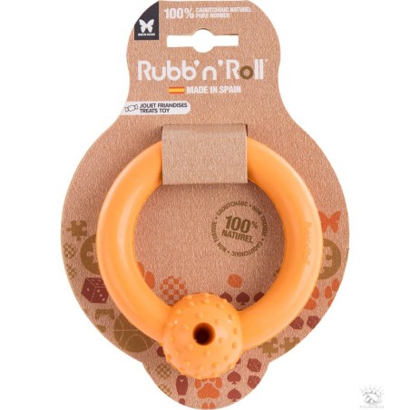 Anneau à friandises Rubb’n Roll orange