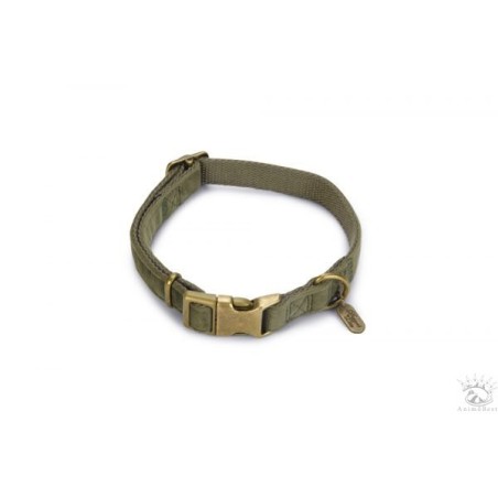 Designed by Lotte Collier pour chien - velours - vert - 35- 50cmx20mm