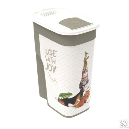 Récipient pour aliments Rotho Flo en beige