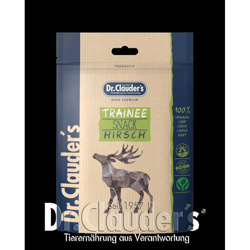 Dr.Clauder's Trainee Snack au cerf 80g
