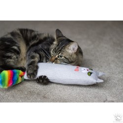 Rosewood Moody Moggy Rainbow Cat Kicker