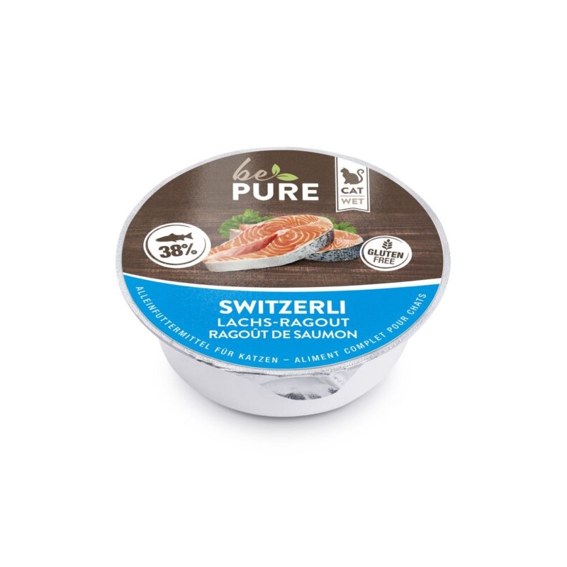 bePure Switzerli ragoût de saumon 85g