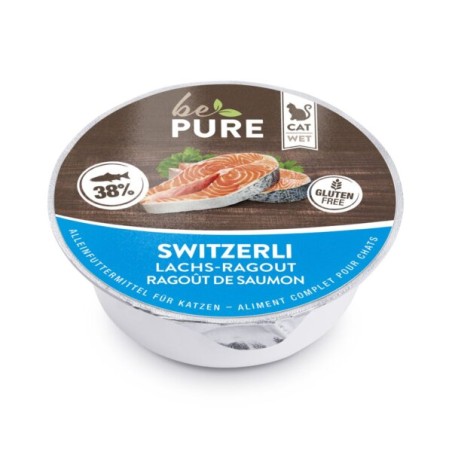 bePure Switzerli ragoût de saumon 85g
