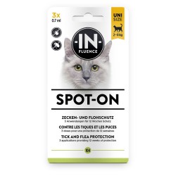 In​-​Fluence Spot​-​On pour chats (3×0.7ml)