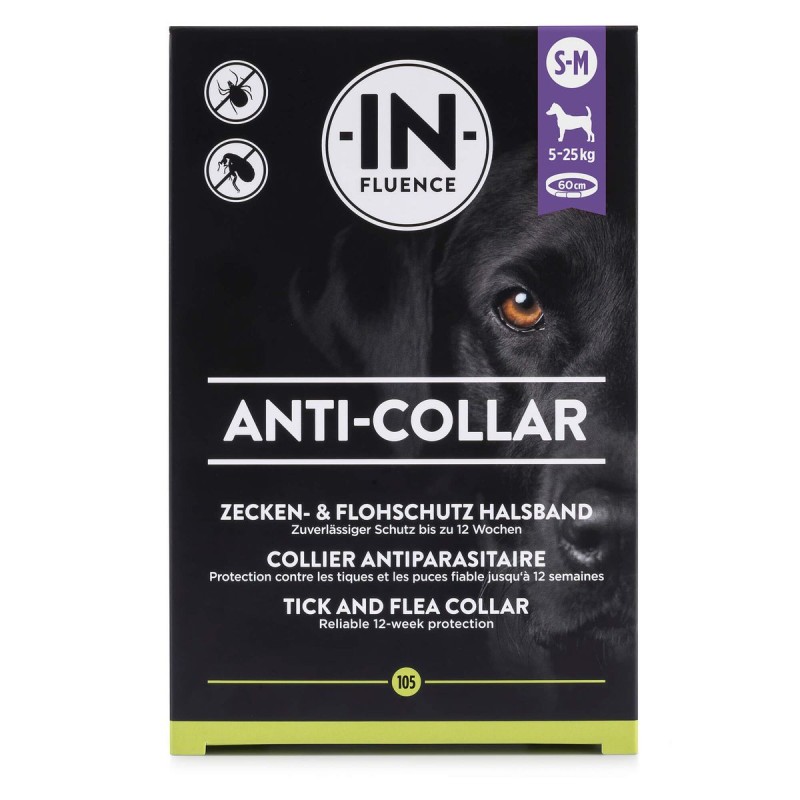 In-Fluence collier antiparasitaire pour chiens