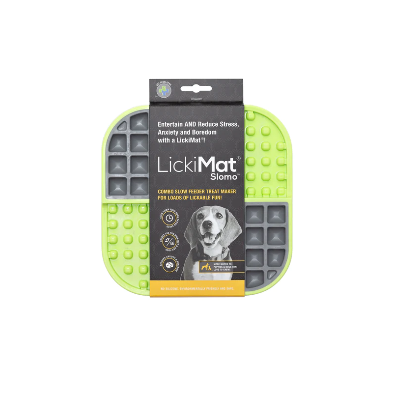 LickiMat Slomo Tapis à lécher pour chiens