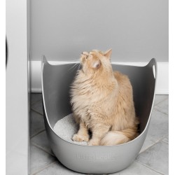 Bac à litière Litter Box de Litter Locker gris