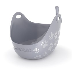 Bac à litière Litter Box de Litter Locker gris