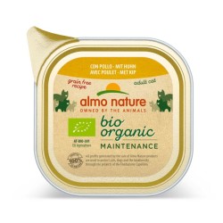 Almo Bio Organic nourriture humide pour chats avec poulet 85g