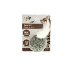 All For Paws Jouet pour chat Lambswool Snow Ball