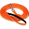 Longe de pistage et de dressage pour chien 10 m en nylon plat