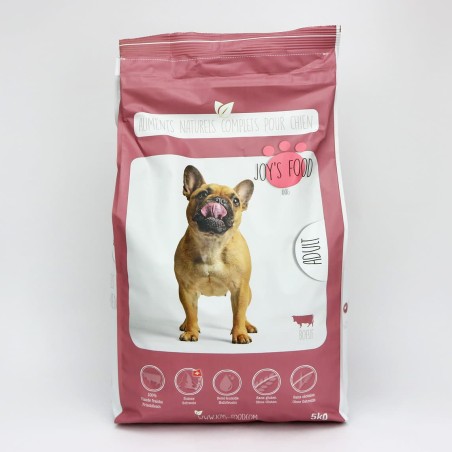 Croquettes semi-humide chien adulte – Bœuf frais