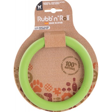 Anneau 14.5 cm Rubb'n Roll vert