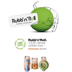 Anneau 14.5 cm Rubb'n Roll vert