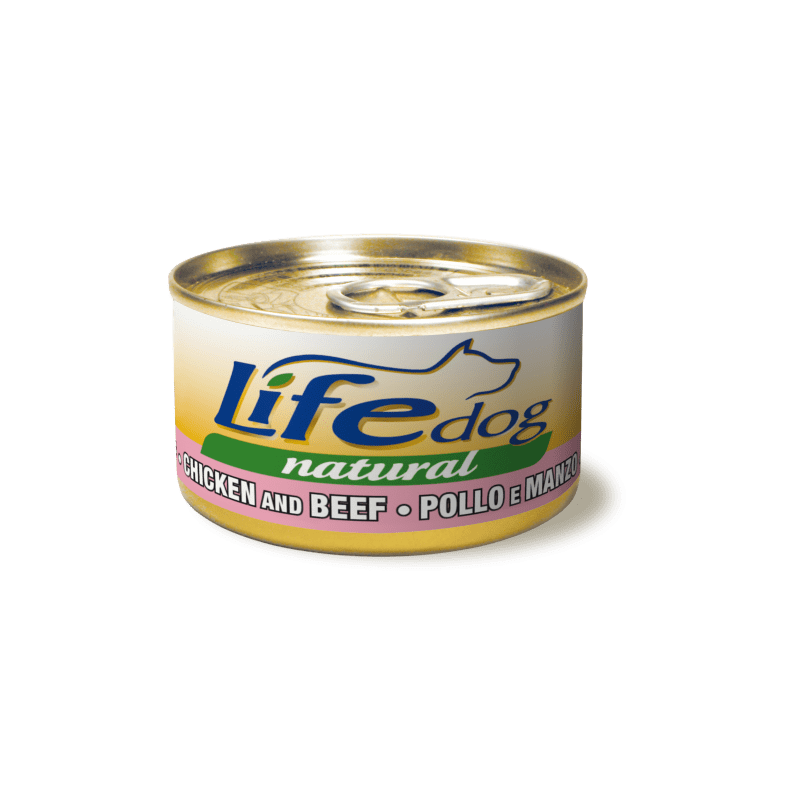 Lifedog natural Poulet et Boeuf 90gr