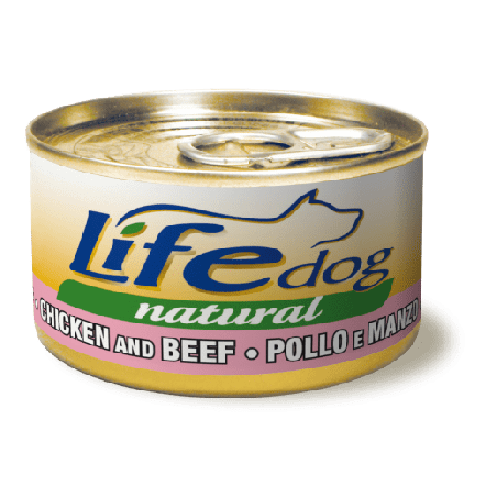 Lifedog natural Poulet et Boeuf 90gr