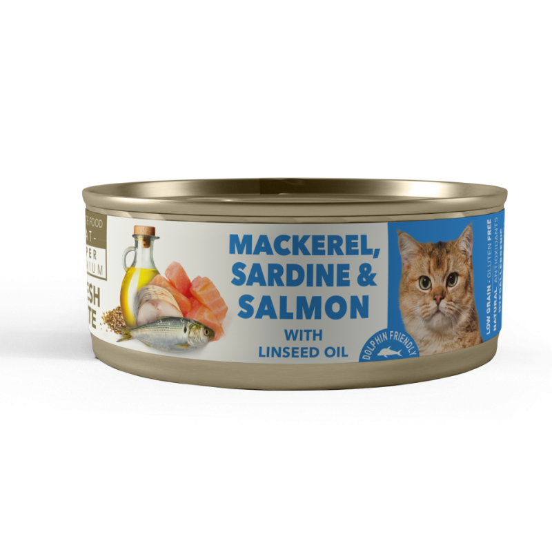 Amity maquereau, sardine et saumon 80g