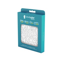 Housse de tissu LitterLocker Empreintes