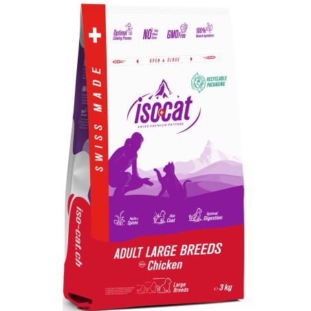 Iso-cat Adult Large Breeds rich in Chicken