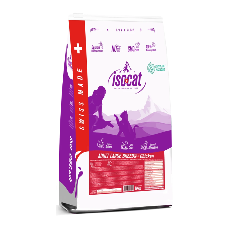 Iso-cat Adult Large Breeds rich in Chicken