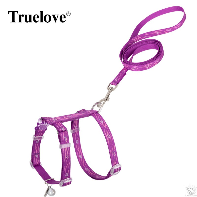 Harnais avec laisse pour chat TrueLove
