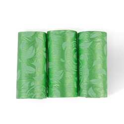 Sachets ramasse-crottes dégradables en rouleaux