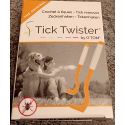 Crochet à tiques 2 pces O'Tom